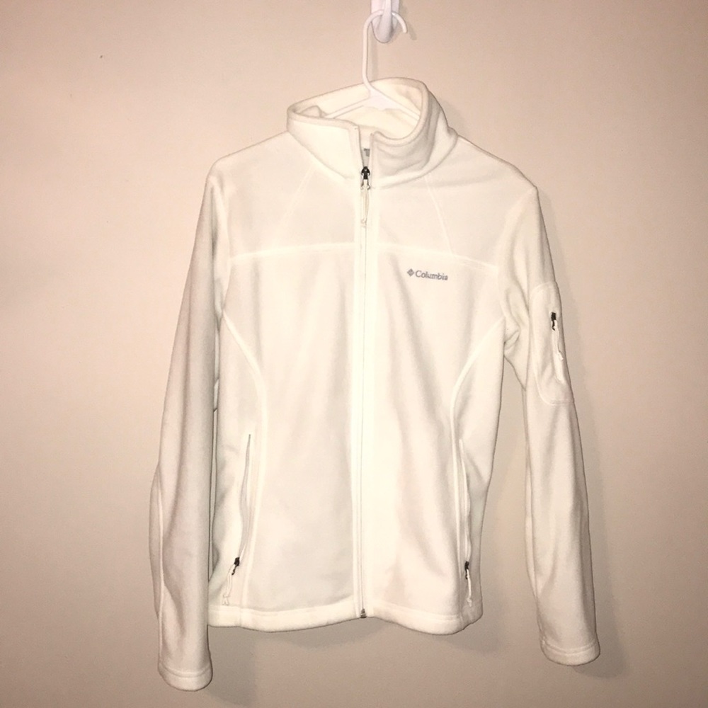 Snow White Columbia Zip-Up Jacket